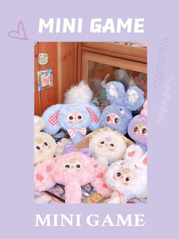 【Single-player mini games BB3 em bé ba hộp mù phụ kiện thú nhồi bông búp bê thú nhồi bông quà tặng tinh xảo búp bê vui nhộn trò chơi mini một người chơi