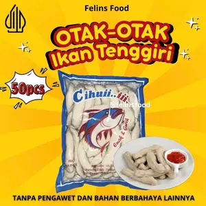 OTAK-OTAK IKAN TENGGIRI MERK CIHUI ISI 50 PCS BEST SELLER FROZEN FOOD