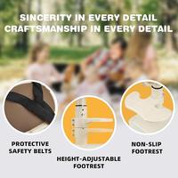 Gambar 【Mimosa Baby Mall】Kursi keselamatan anak kursi jok bonceng anak motor matic Dapat diangkat full black edition Rotan anak Furniture Sandaran Furniture - putih-B dari Mimosa Baby Mall Kota Tangerang 5 Tokopedia