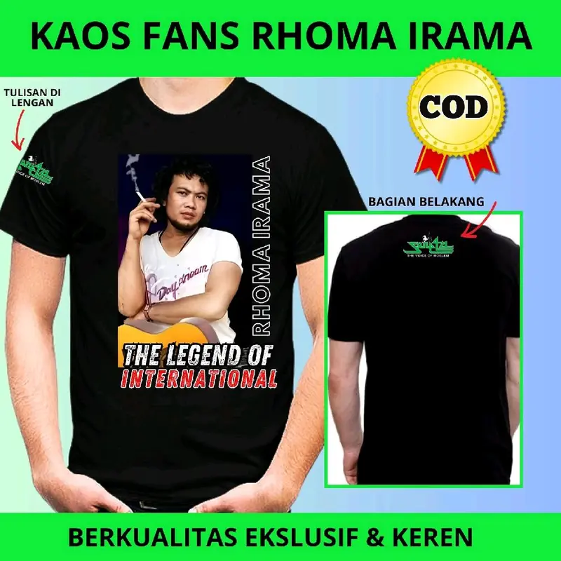 KAOS RHOMA IRAMA INTERNASIONAL Casual 7