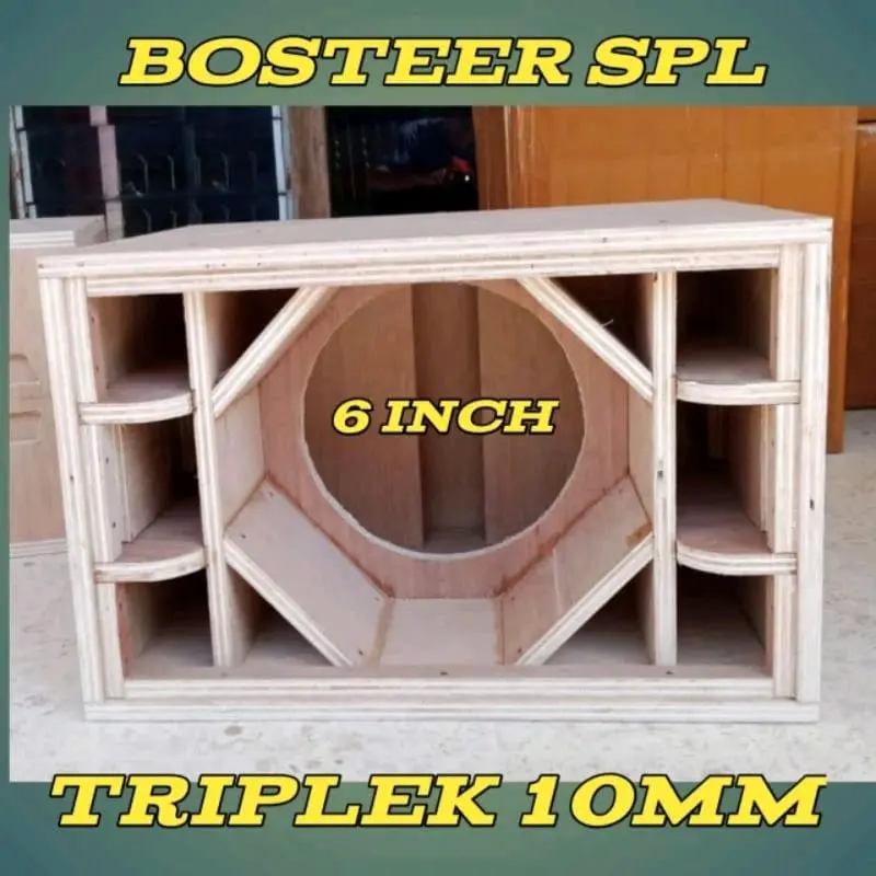 box speaker boster spl 6inchi single