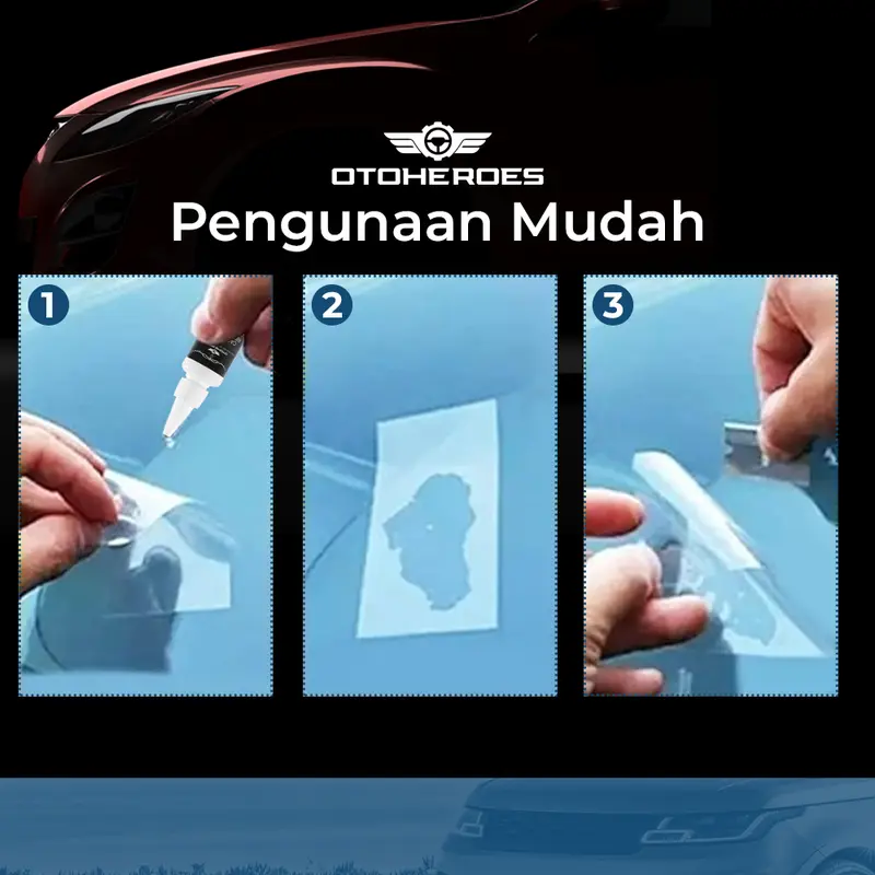 COD OTOHEROES Resin Reparasi Kaca Mobil Car Glass Repair Fluid 30ml - XJ01C Terbaru Kendaraan 2
