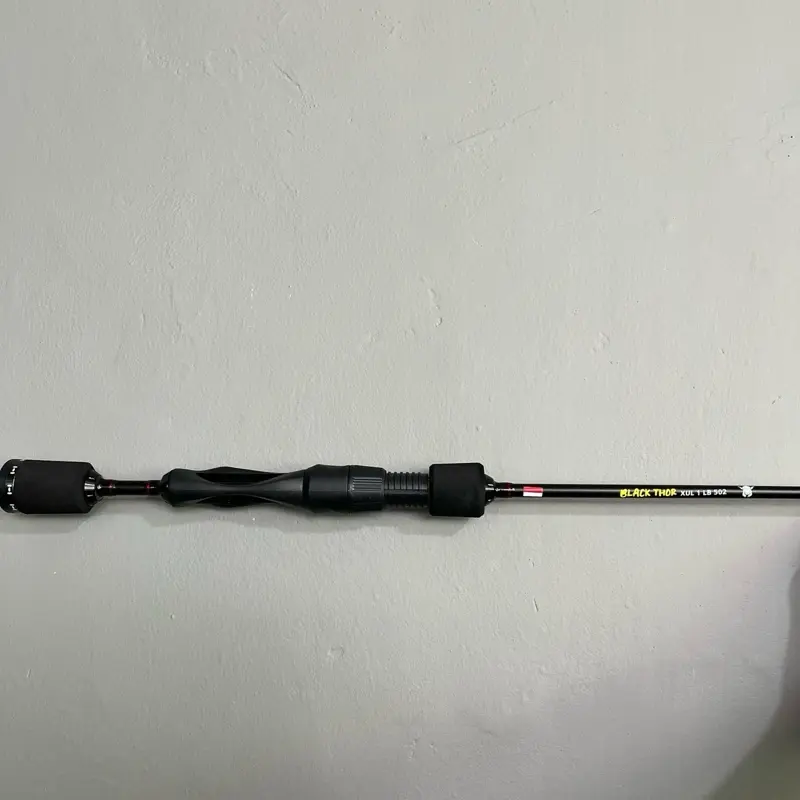 JORAN PACIFIC BLACK THOR XUL-402 | 120CM XUL-502 | 150Cm 1LB One section casting rod for micro fishing Lentur Pancing 2