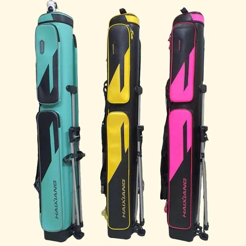   523  Bao đựng cần câu cá 3 ngăn Haixiang 523 có chân chống K82 