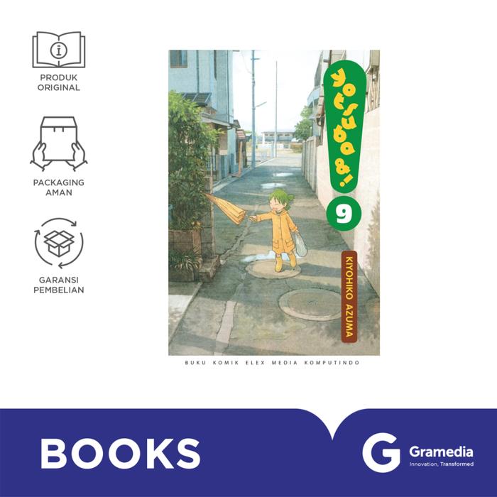 Gambar Komik Yotsuba&! 09 (Kiyohiko Azuma) Edisi 2023 dari Gramedia Kota Administrasi Jakarta Barat Tokopedia