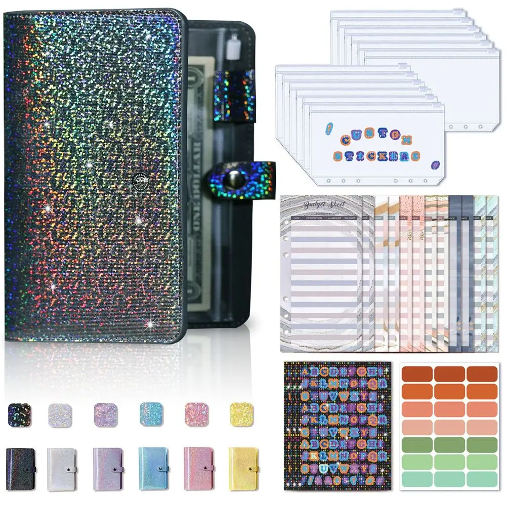 for Budgeting Office Supplies Soft Leather Cash Envelope Money Envelope Budget Envelopes A6 Binder Budget Planner Budget Binder Notebook Binder