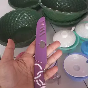 Pisau Apel Pisau Buah Warna Pisau Dapur Tajam Pisau Sarung Murah (Motif Apel)