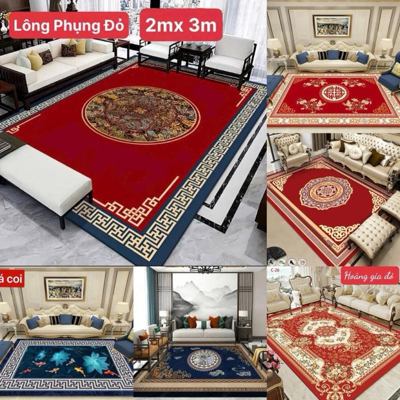 Deal độc quyền THẢM 2MX3M THẢM TRẢI PHÒNG KHÁCH CAO CẤP NGỌC HƯƠNG model BALI NHẬP V.iP kích thước 2mx3m DÀY 5 ly