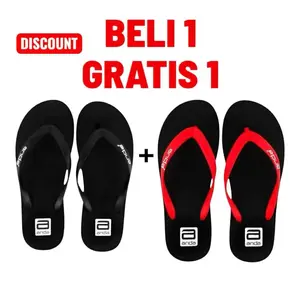 Sandal Jepit Pria Anda Murah Promo Beli 1 Gratis 1 Harga Terjangkau Cocok untuk Kebutuhan Sehari-hari Sendal Wanita