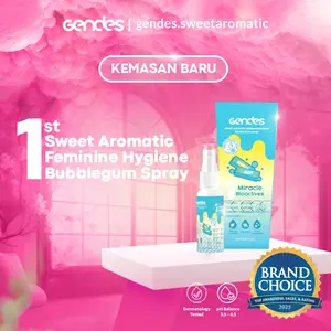 Gendes Sweet Aromatic Care Spray With Bubble Gum 7 Miracle Bioactive 23ml - Perawatan Area Kewanitaan