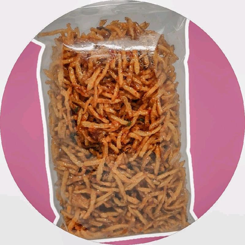 Kentang Mustofa Pedas Manis, Pedas Daun Jeruk 250 gram Lauk Nasi - Kering - Cemilan - Makanan - Food - Camilan - Asin - Snack 3