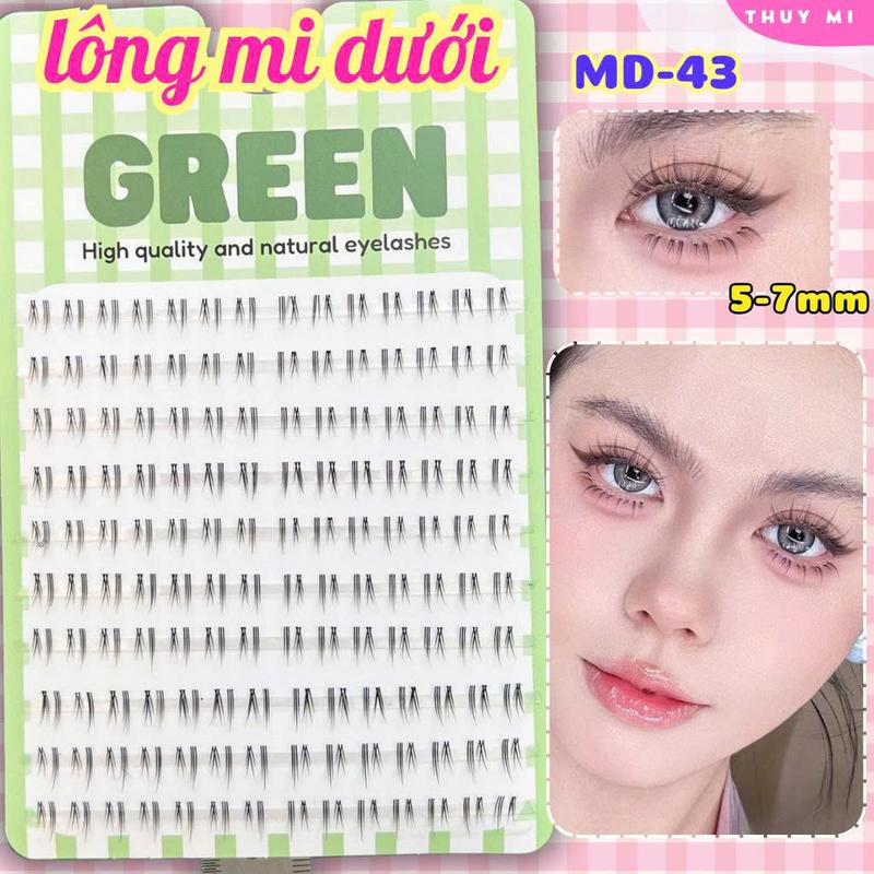 Lông Mi Dưới Sợi Tia MD43 GREEN Thuỷ Mi