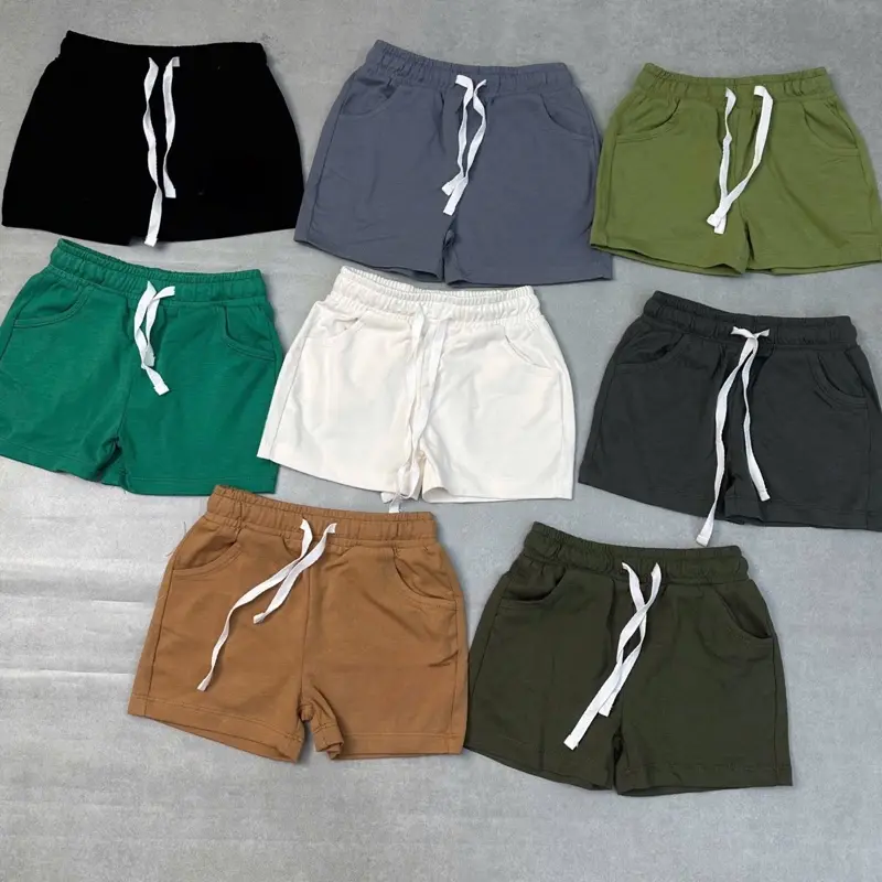 Quần short cotton bé trai size từ 2-7 tuổi ( 10-26kg )