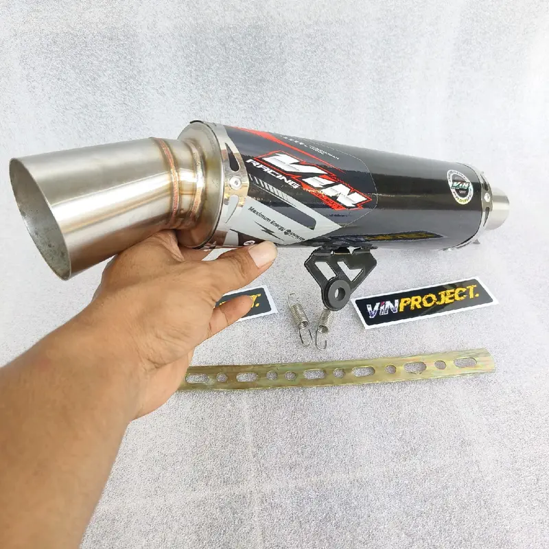 Knalpot Samlong Vin Project original inlet 38 saringan full dan bor boran Fullsistem beat scoopy vario nmax aerox pcx dll 6