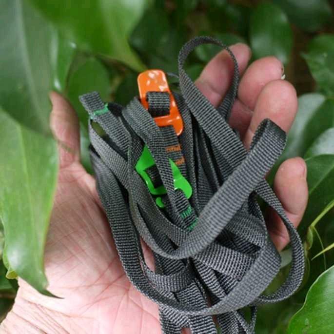 Strap Tali Pengikat Barang Camping Rope Metal Quick Hook - BC098K 3
