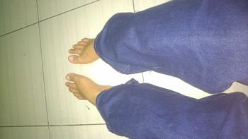 Product Review of Kulot Jeans Wanita Loose putih- celana jeans wanita kekinian from 🦅**🪄 0