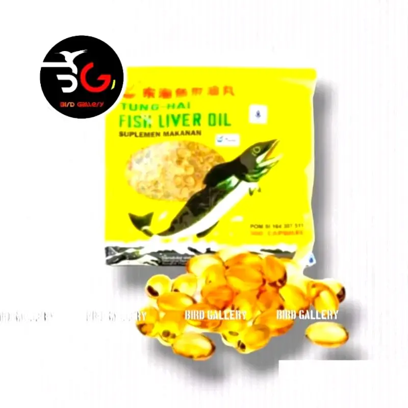 MINYAK IKAN TUNG HAI FISH OIL HARGA 1 BUTIR