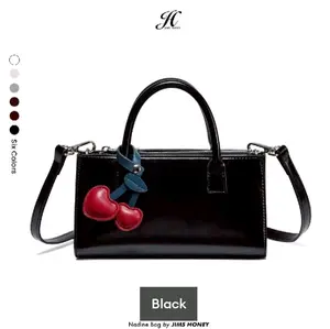 JIMS HONEY Nadine Bag by JIMS HONEY Tas Selempang tas Tangan Wanita  dengan Gantungan Hati Merah Fashion  Terbaru korean