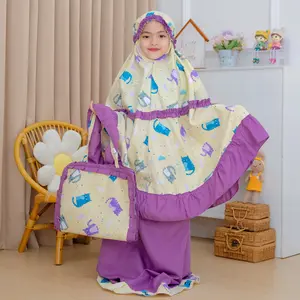 Mukena Anak Tas Sajadah 2in1 MUKENA motif karakter
