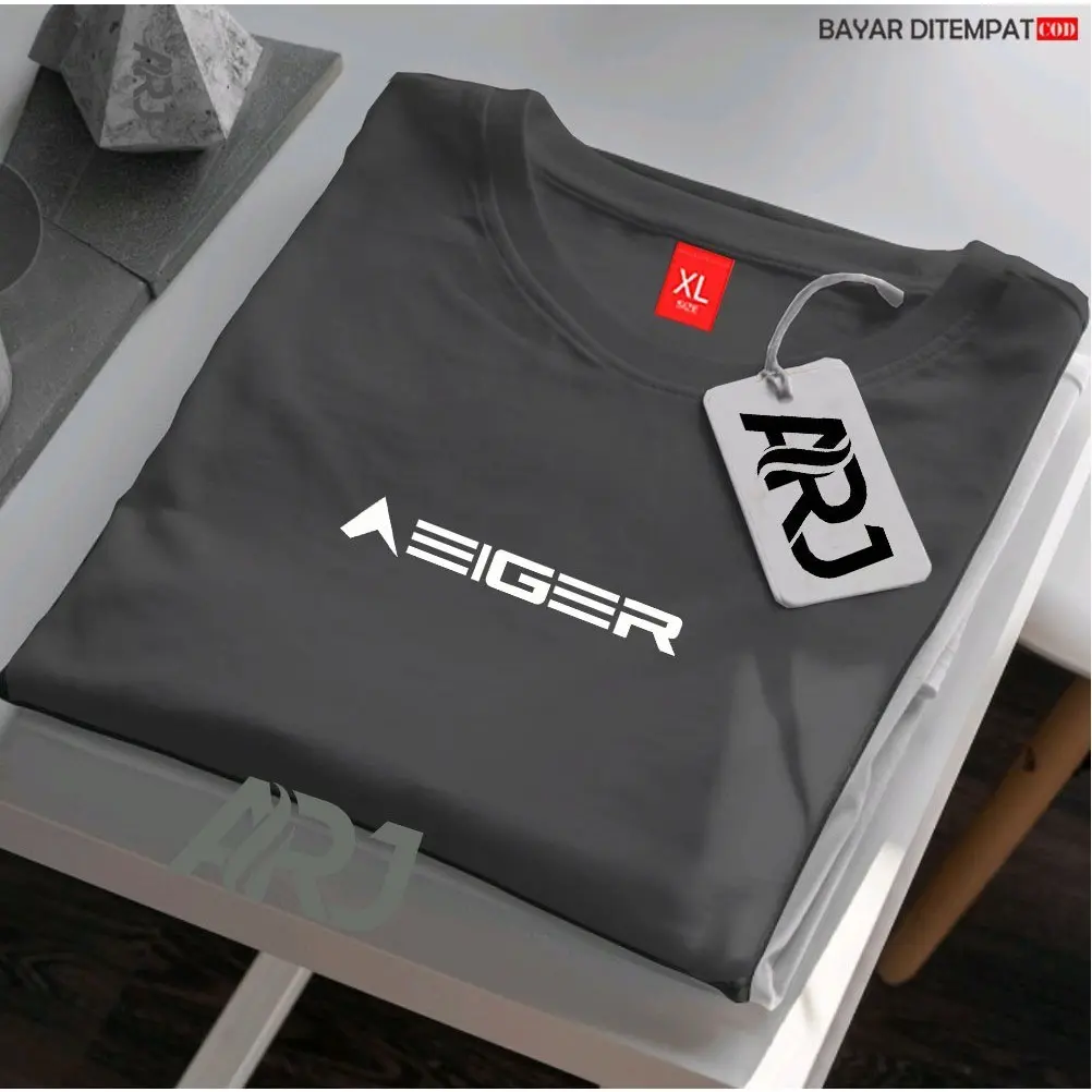COD !!! Baju Kaos Distro 316 Garis Text Putih Premium Quality Kaos Cotton Combed 30s Lengan Pendek T-Shrit Koas Unisex Pria/Wanita