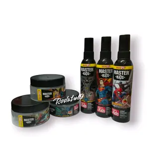 Paket 2In1 Master Kids Styling Gel+Spray Cologne (Minyak Rambut+Parfum) Mousse Pomade ( Random )