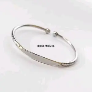 Gelang Kesehatan Anti Step Monel Anti Karat dan Anti Luntur Model Ukir Tribusono