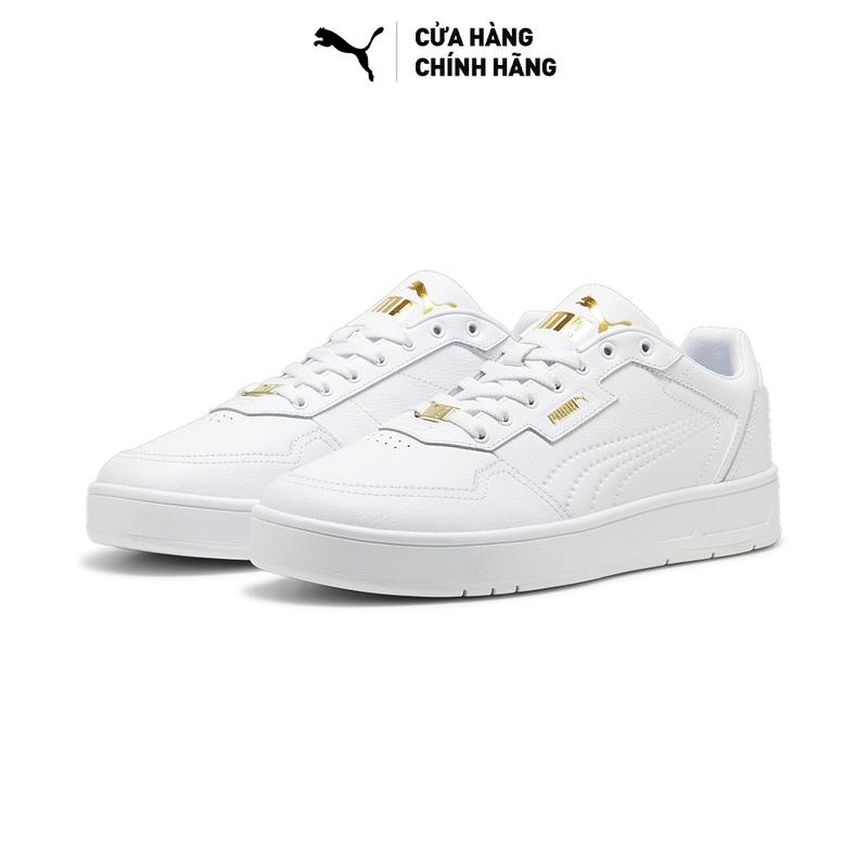 Giày Thời Trang PUMA Unisex Court Classic Lux Màu Trắng 4