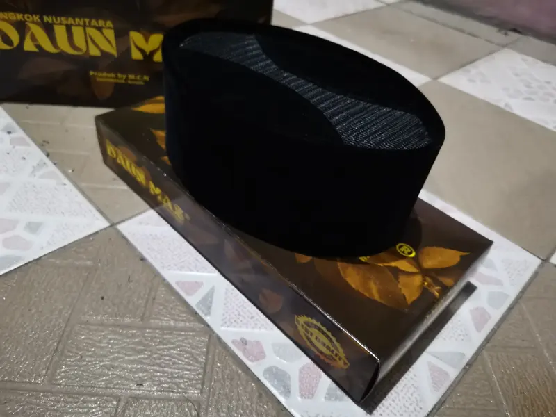 PECI AC BULAN BAHAN SUPER HALUS PREMIUM Muslim Kopiah 3