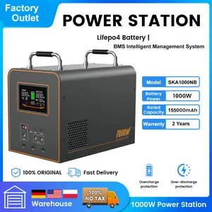Power Station 2000W 2048Wh Home Emergency Rechargeable LiFePO4 Battery Solar Generator 1000W For Camping Power Bank 220V110V 12V - 2000W 2048Wh 200006447:200660849