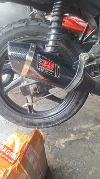 Product Review of KNALPOT RACING YOSHIMURA R11 SUARA BASS VIXION R15 FU MX CBR GSX TIGER MEGAPRO SONIC SUPRA GTR SLL from N**S 1