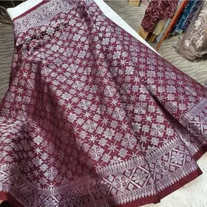 Bahan songket/ kain songket meteran / songket tenun / kain songket Palembang