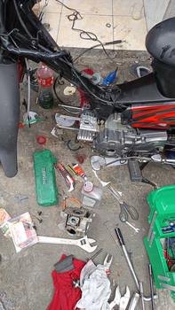 Product Review of BLOK SEHER JUPITER Z VEGA R NEW BORE UP 55MM 130CC JENONG MERK THAILAND Mesin Motorcycle from B**O 0