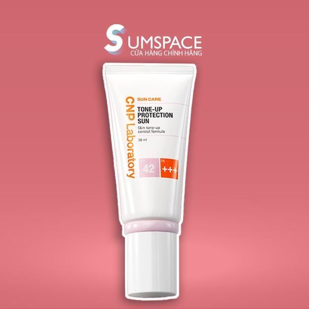 [SUM SPACE] Kem Chống Nắng CNP Laboratory Tone-Up Protection Sun SPF42 Pa+++ Nâng Tông, Kiềm Dầu - 50ml