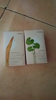 Product Review of Glow & Clear Layering -  Licorice Mefree +  Centella Mefree (Brightening Serum +  Acne Serum) - Mencerahkan sekaligus mengurangi jerawat, minyak berlebih, komedo dan chicken skin from S**a 0