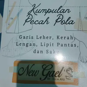 Buku Kumpulan Pola Dasar Busana Untuk Pemula