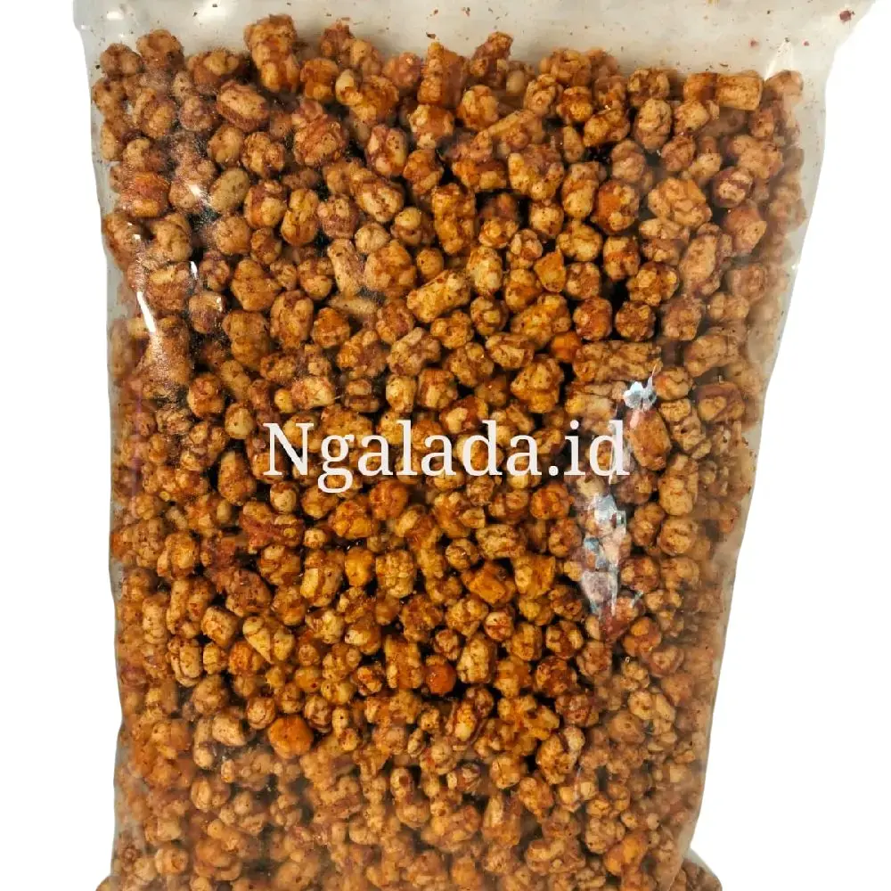 500 gr pilus  tik tak kencur pedas daun jeruk Cemilan Cikur
