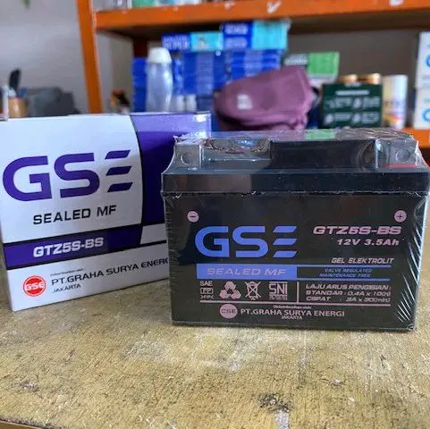Aki Motor Yamaha Xeon, Fino, XRide GTZ5S GS Accu Kering MF 2