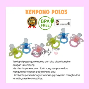 KEMPONG / EMPENG / DOT BAYI POLOS LUSIANA E 791408