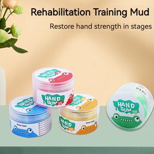 4 Pack Rehabilitation Clay Finger Flexibility Hand Exercise Fine Motor Skills Training Hand Strength Recovery Grip Strength Training Clay Equipment Fitness Sports Tangan