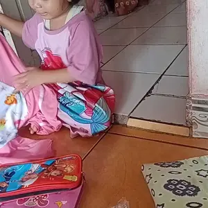 Setelan anak perempuan croptop huntrix rumi mira/AR7 oneset legging cutbray kaos oversize anak/atasan croptop legging anak