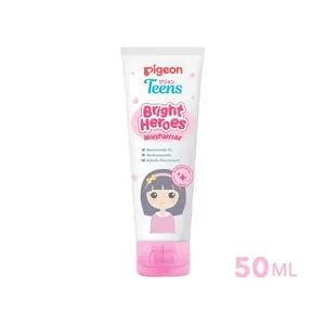 Pigeon Teens Bright Heroes Moisturizer 50 ml 20 ml | Perawatan Muka Wajah | Pelembab Wajah | Mencerahkan Kulit Muka Anak Remaja Niacinamide