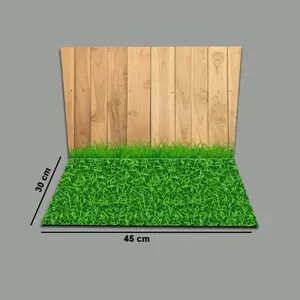 Alas Foto Lipat Background Foto Produk Motif Rumput Kayu