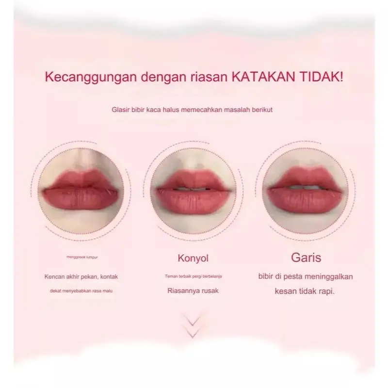 LIP TINT LIP CREAM CANDY TAHAN AIR CEPAT KERING LEMBUT DI BIBIR DENGAN HASIL CANTIK MAKSIMAL 2