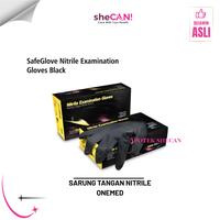 Gambar Sarung tangan Nitrile ONEMED - Nitrile Examination Medical Gloves Black Warm Blue - NITRILE BLACK, S dari APOTEK SHECAN Kota Administrasi Jakarta Barat 5 Tokopedia