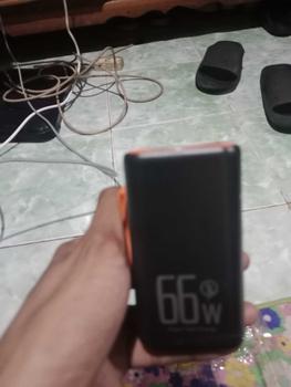 Product Review of powerbank ip  60000mAh ori 66W Super Fast Charging dengan LED Display dan 3 Port Keluaran USB  4 Hitam Charger Powerbank Jam Plastik Putih lightning usb 3.0 power bank 60000 original from I**3 3