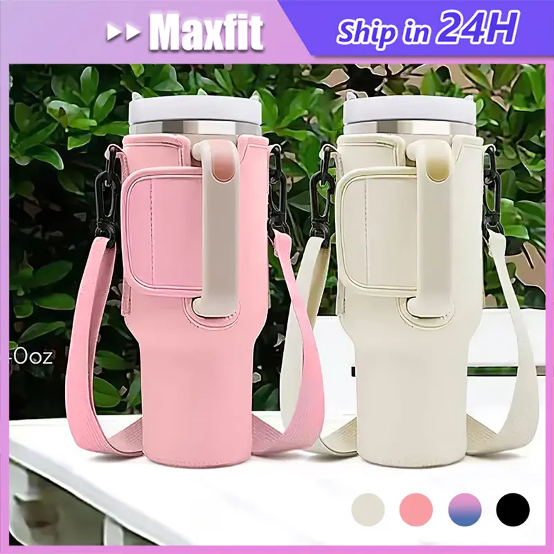 Tas Termos Tumbler Sarung Botol Minum Elastis dengan Tali Stanley 0