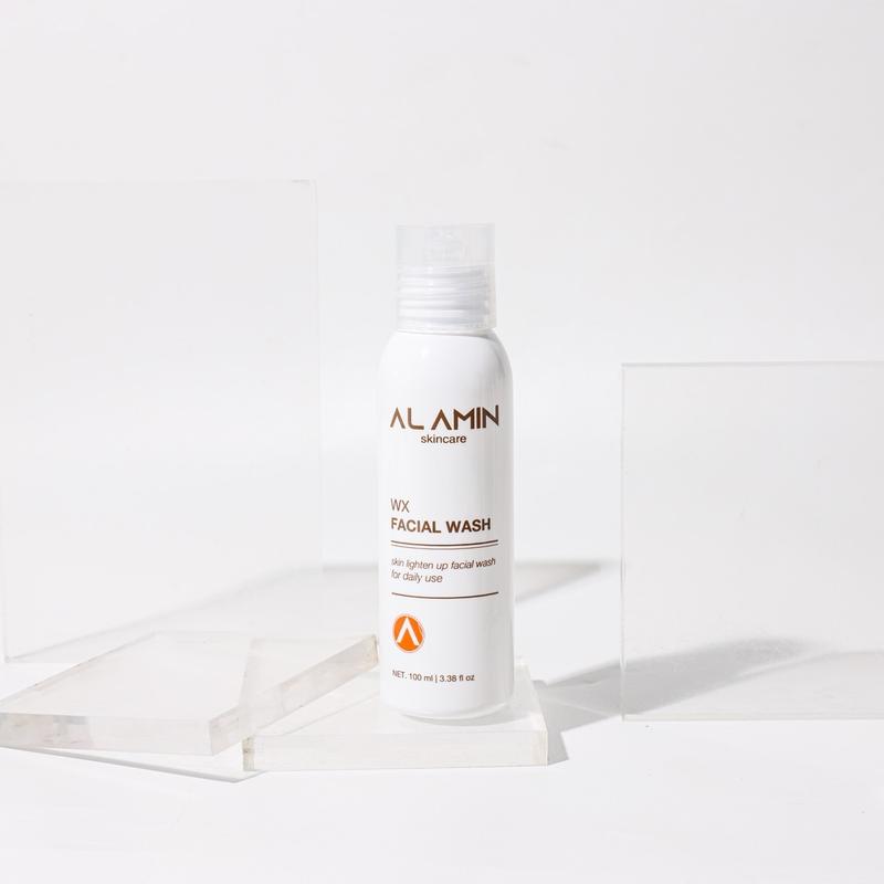 AL AMIN SKINCARE Wx Facial Wash - Sabun Glowing 1
