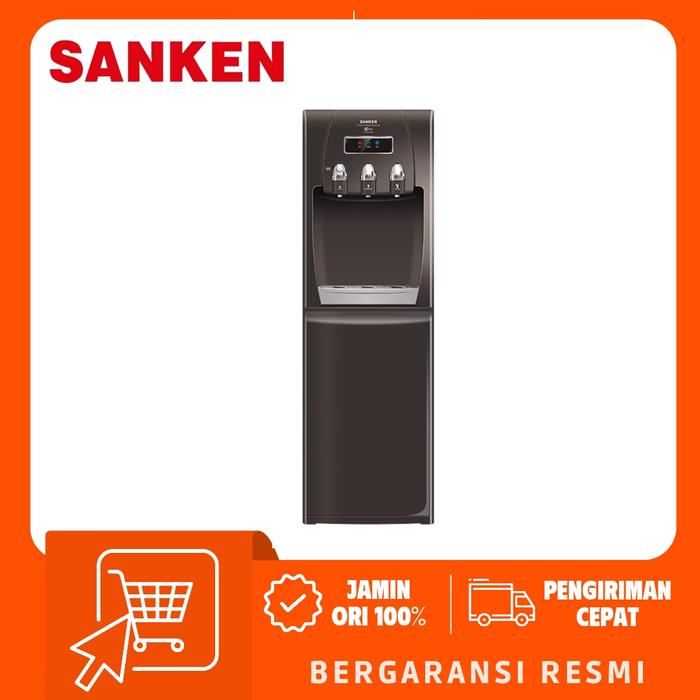 Gambar Sanken Standing Galon Bawah Dispenser 3 Kran Pipa Stainless steel dari STARLYN Kota Administrasi Jakarta Barat Tokopedia