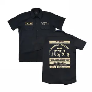 Yinyanks Trdmrk Workshirt The beatles magical mystery tour kemeja kerja PDH Katun Safety