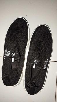 Product Review of SDL053 Sepatu Sneakers slip On wanita Casual Style Motif 1Shoes slip hope from 𐙚**𐭩 0